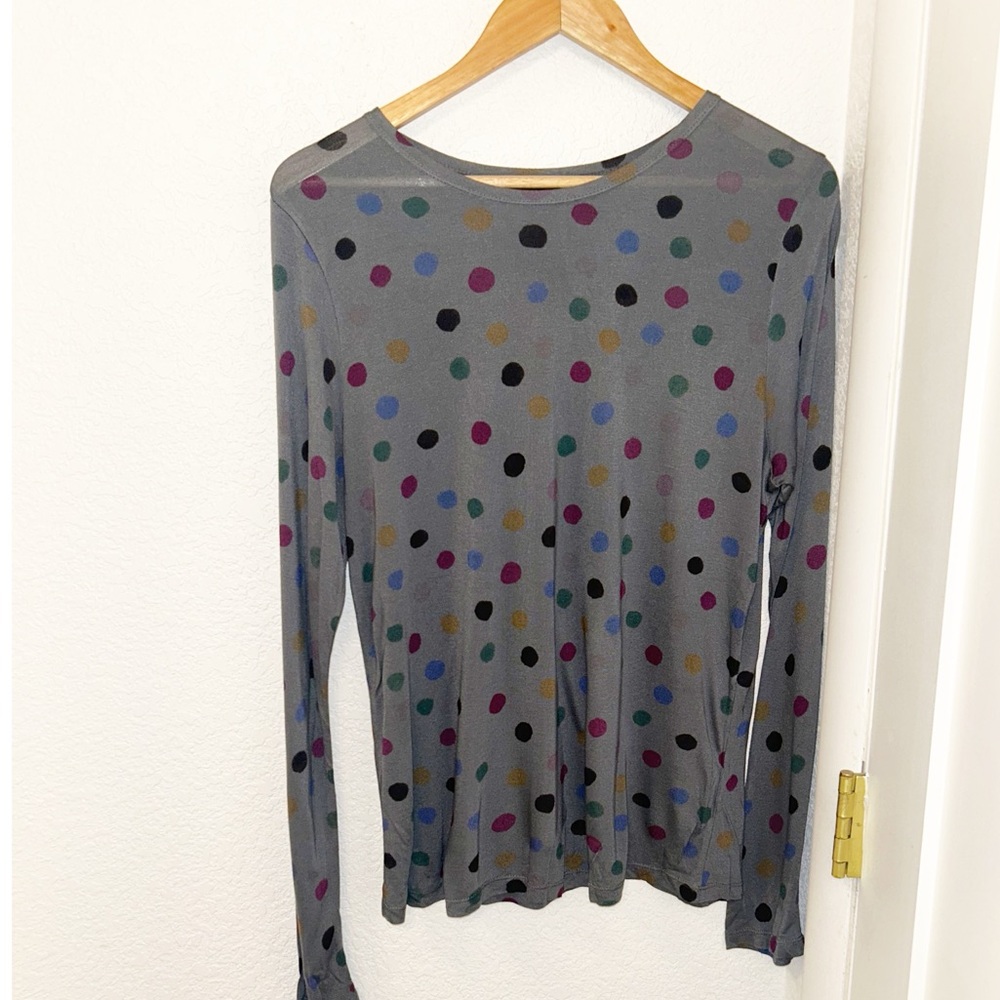 GUDRUN SJÕDEN The Terrazzo Featherweight Top in Irregular Dot Pattern SZ: Large